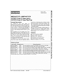 DataSheet MM74HCT373 pdf